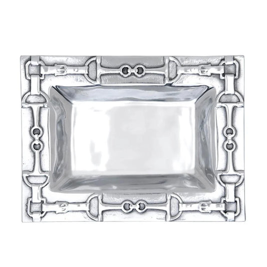 Arthur Court Horse Bit Equestrian Catchall Tray
