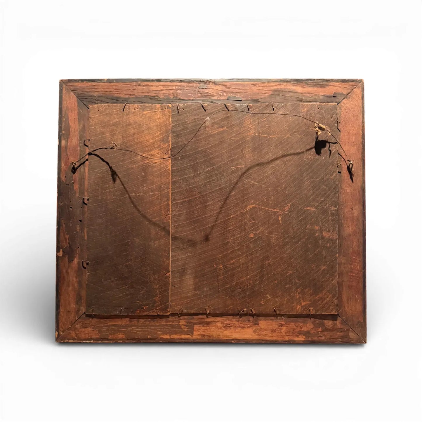 Antique German Pointer Lithograph - 3 Dogs in a Field