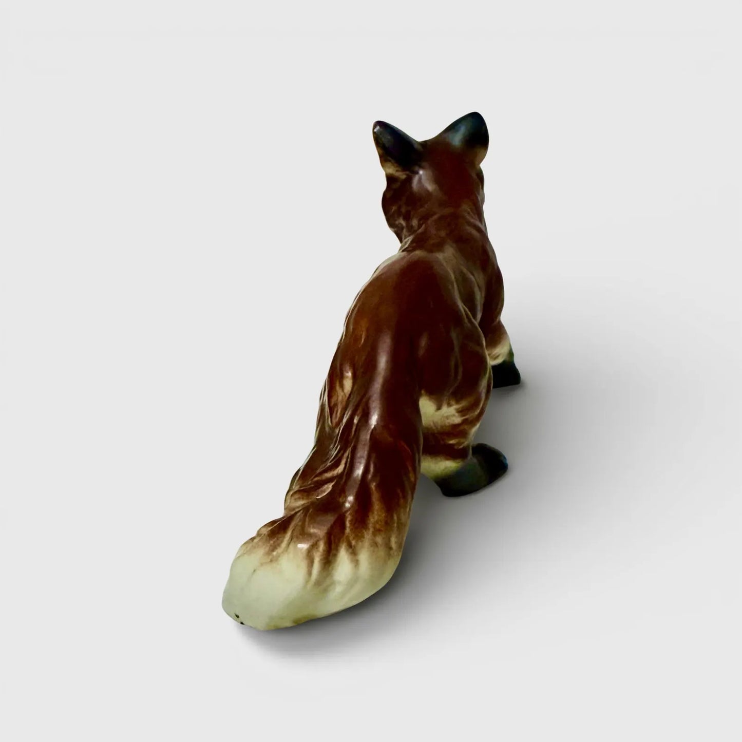 Vintage Ceramic Fox Figurine
