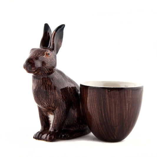 Vintage Ceramic Rabbit Egg Cup