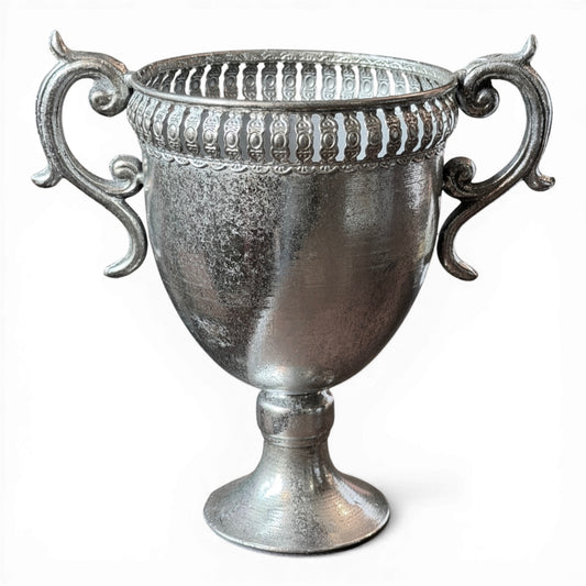 Large Vintage Silver Trophy Cup