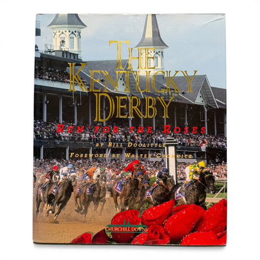 The Kentucky Derby: Run for the Roses | Vintage Illustrated Coffee Table Book