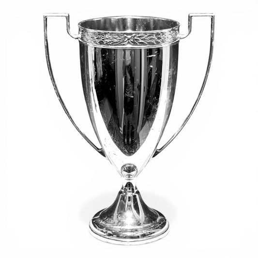 Antique Silver Loving Cup Trophy