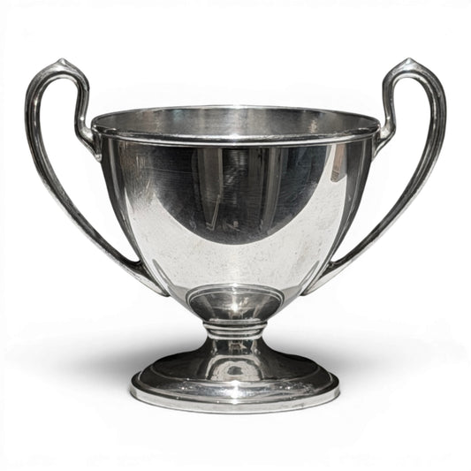 Antique Silver Loving Cup Trophy