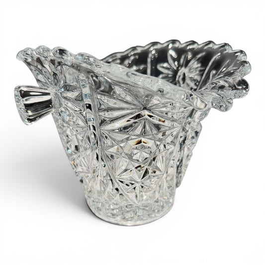 Vintage Estate Crystal Ice Bucket