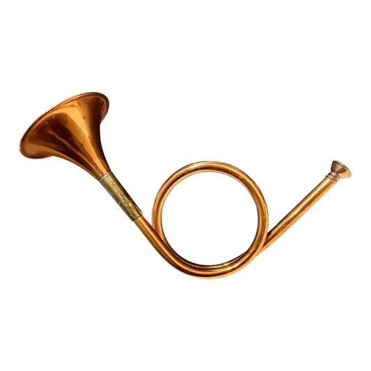 Antique Copper & Brass English Fox Hunting Horn