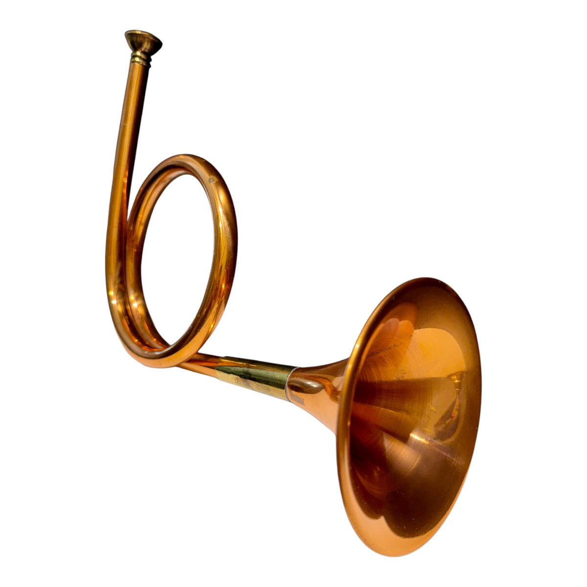 Antique Copper & Brass English Fox Hunting Horn