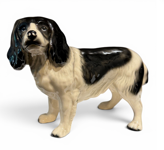 Vintage English Porcelain Cavalier King Charles Spaniel Figurine