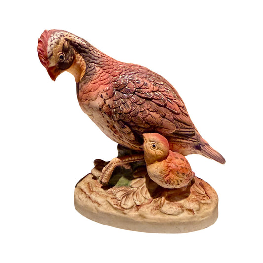 Vintage Porcelain Pheasant Figurine