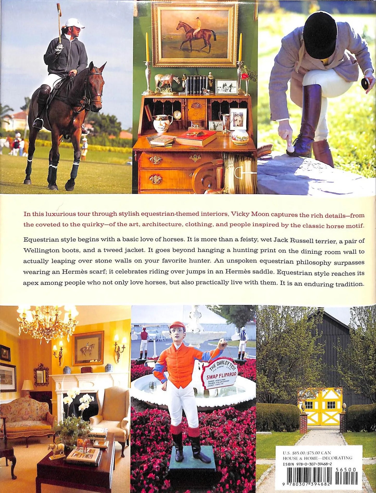 Equestrian Style by Vicky Moon - Sporting Lifestyle Coffee Table Book, Signed Copy