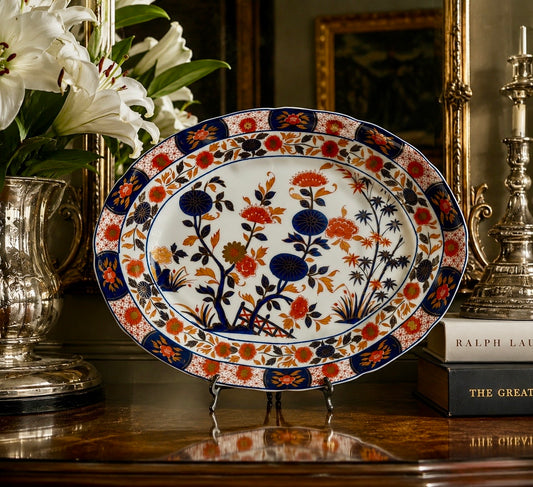 Vintage Japanese Neiman Marcus Bone China Platter