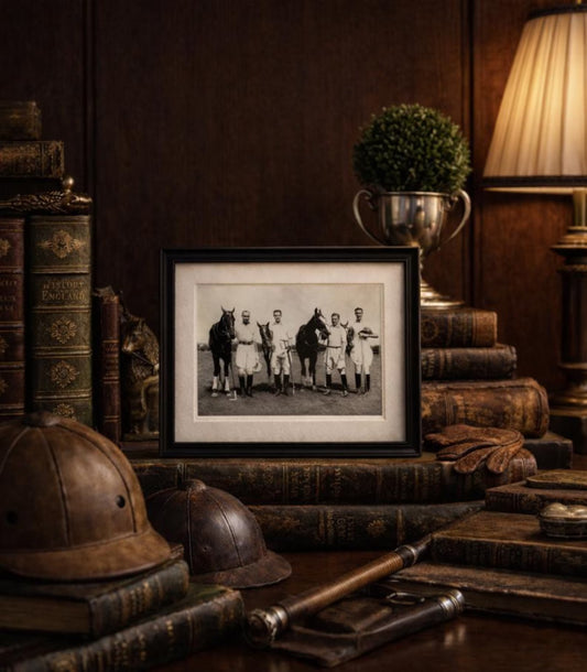 Antique Polo Team Photograph c. 1927 - American Team Winners
