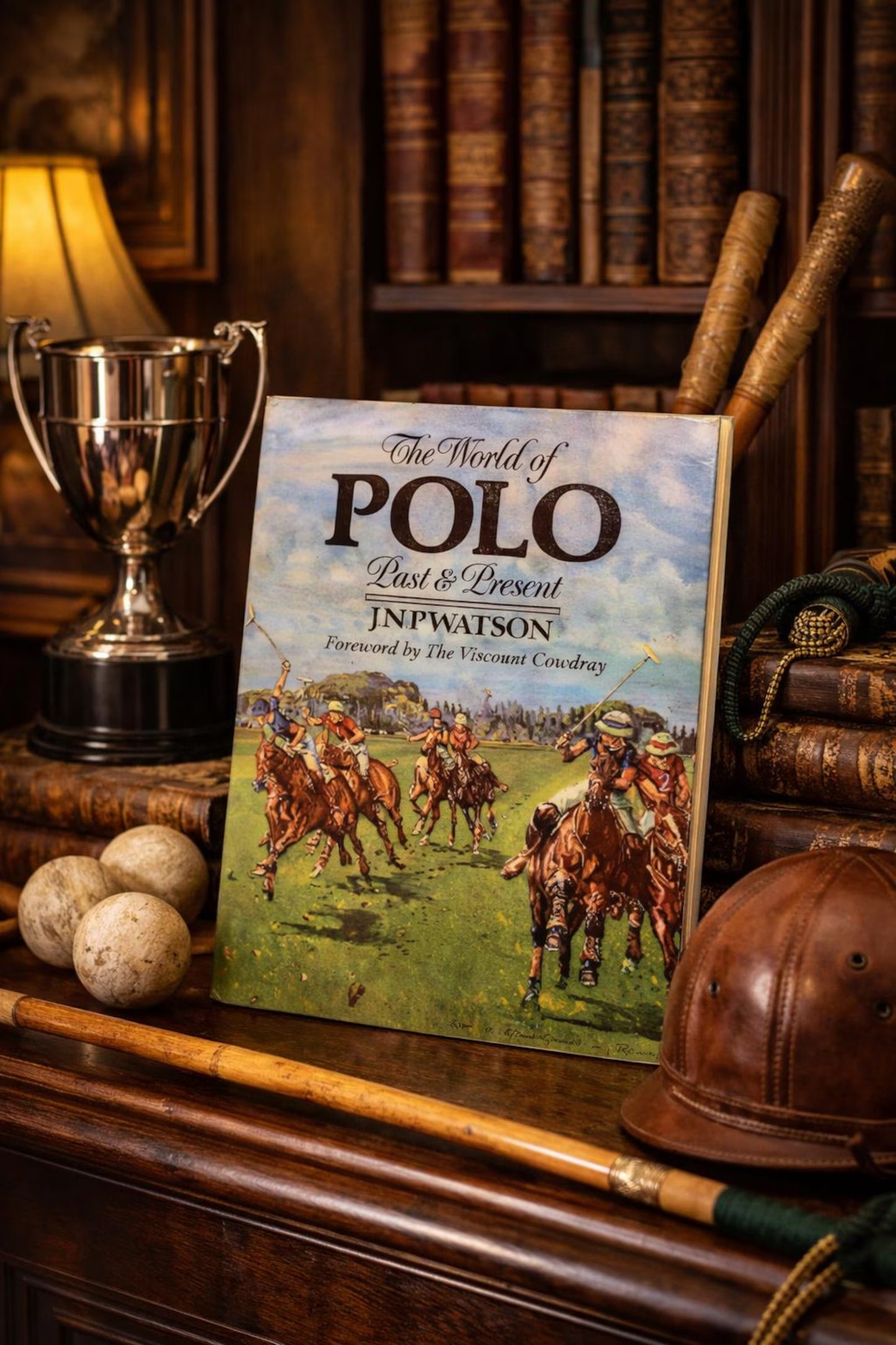 The World of Polo Illustrated Coffee Table Book
