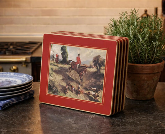 Set of 5 Pimpernel Fox Hunting Placemats