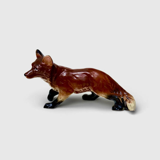 Vintage Ceramic Fox Figurine
