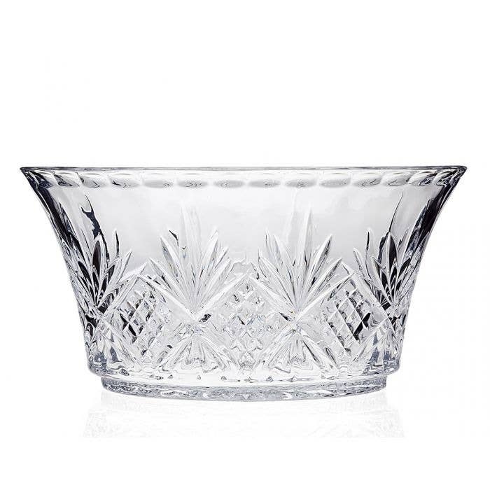 Non-Leaded Crystal Cut Glass Bowl