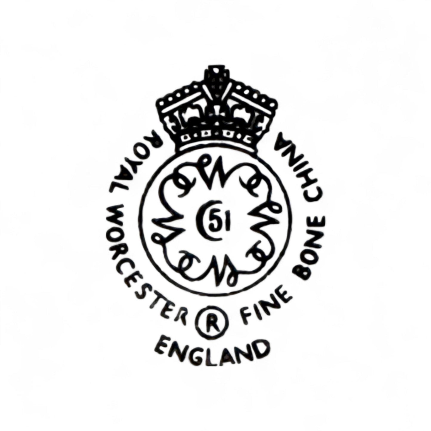 Vintage Royal Worcester Fox Hunt Plate & Demitasse Cup