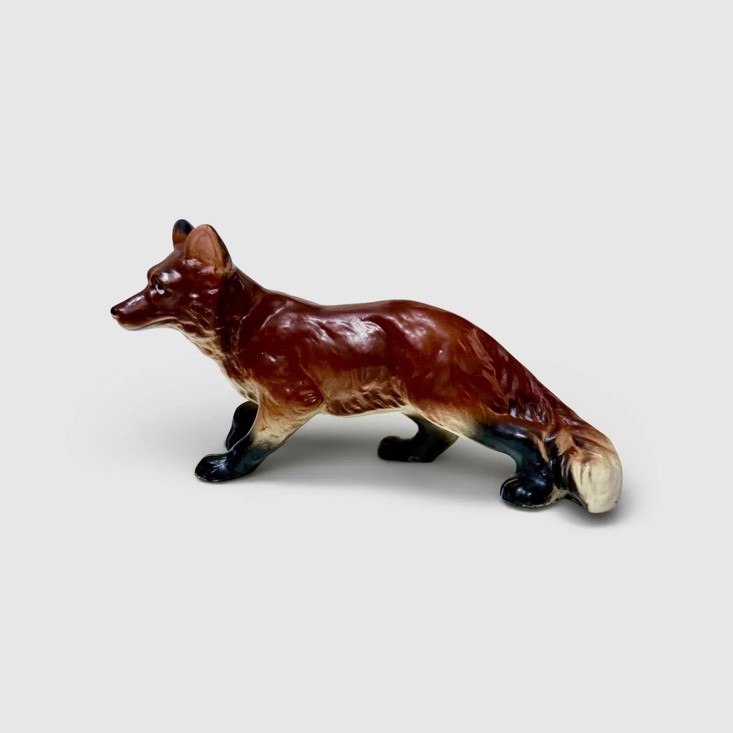 Vintage Ceramic Fox Figurine