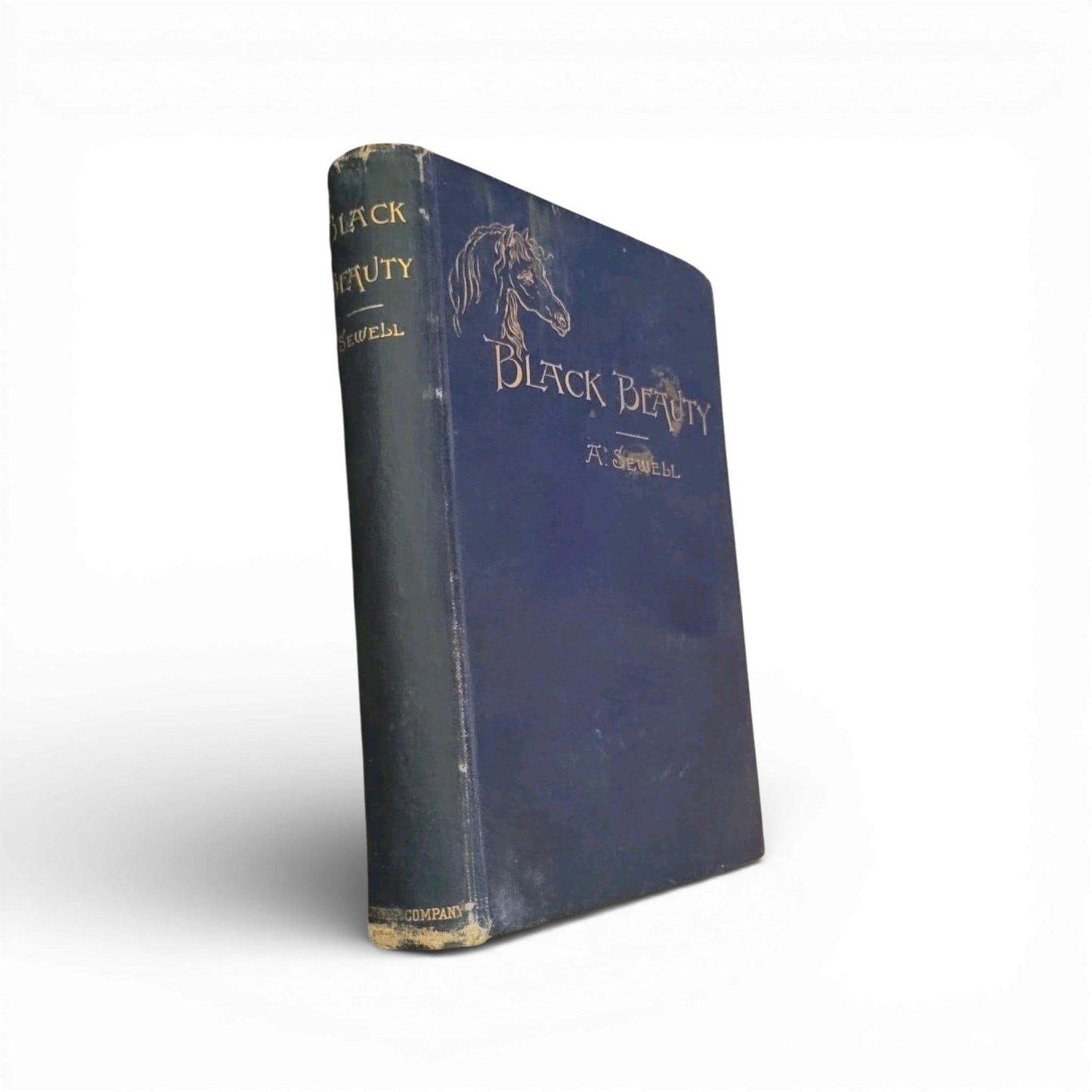 c.1890 First Edition Black Beauty by Anna Sewell - Illustrated - Published by D. Lothrop Company