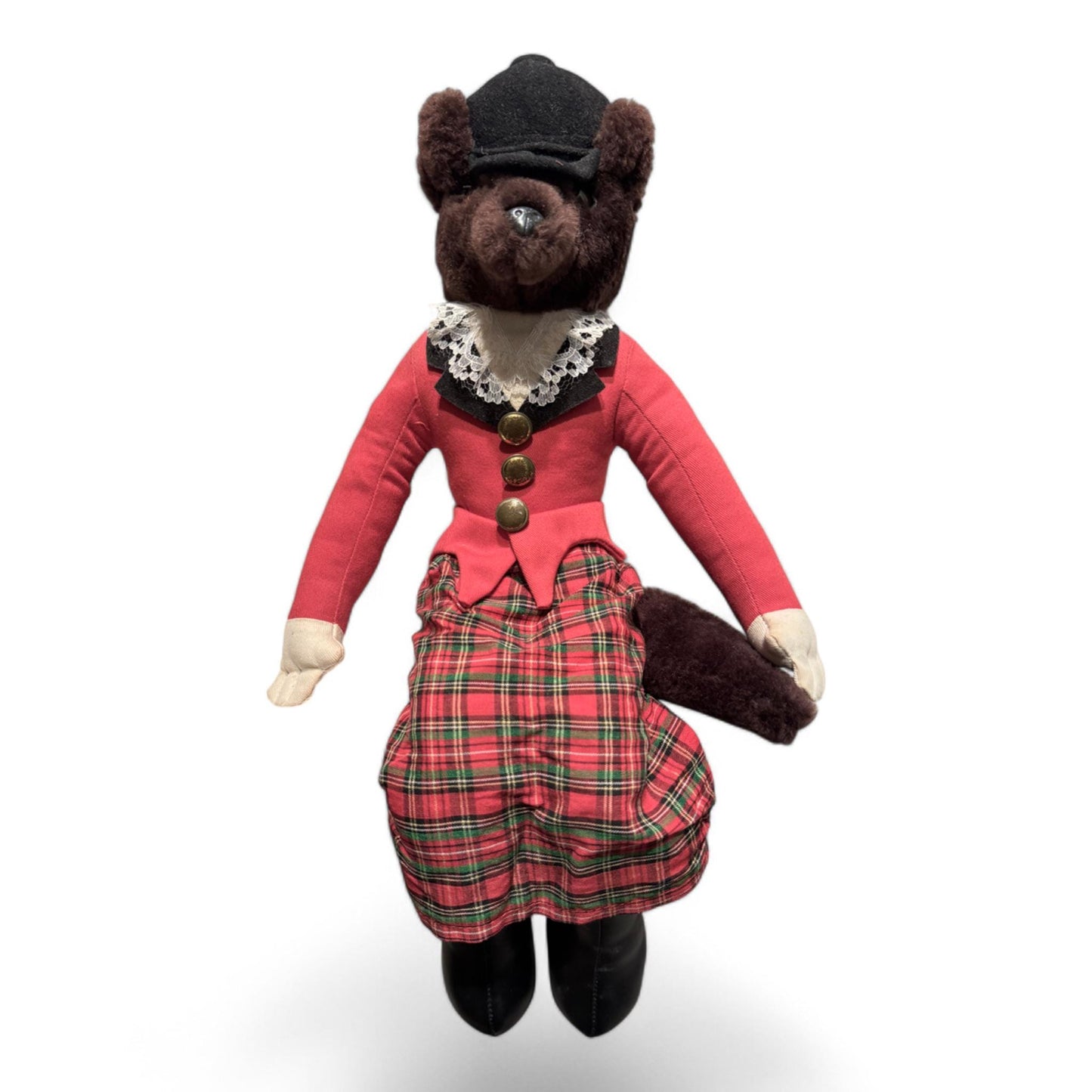 Vintage Hanfords, Inc. 16" Plush Hunting Fox from the Bunny Mellon Estate