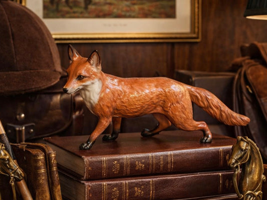 Vintage Beswick Porcelain Fox Figurine