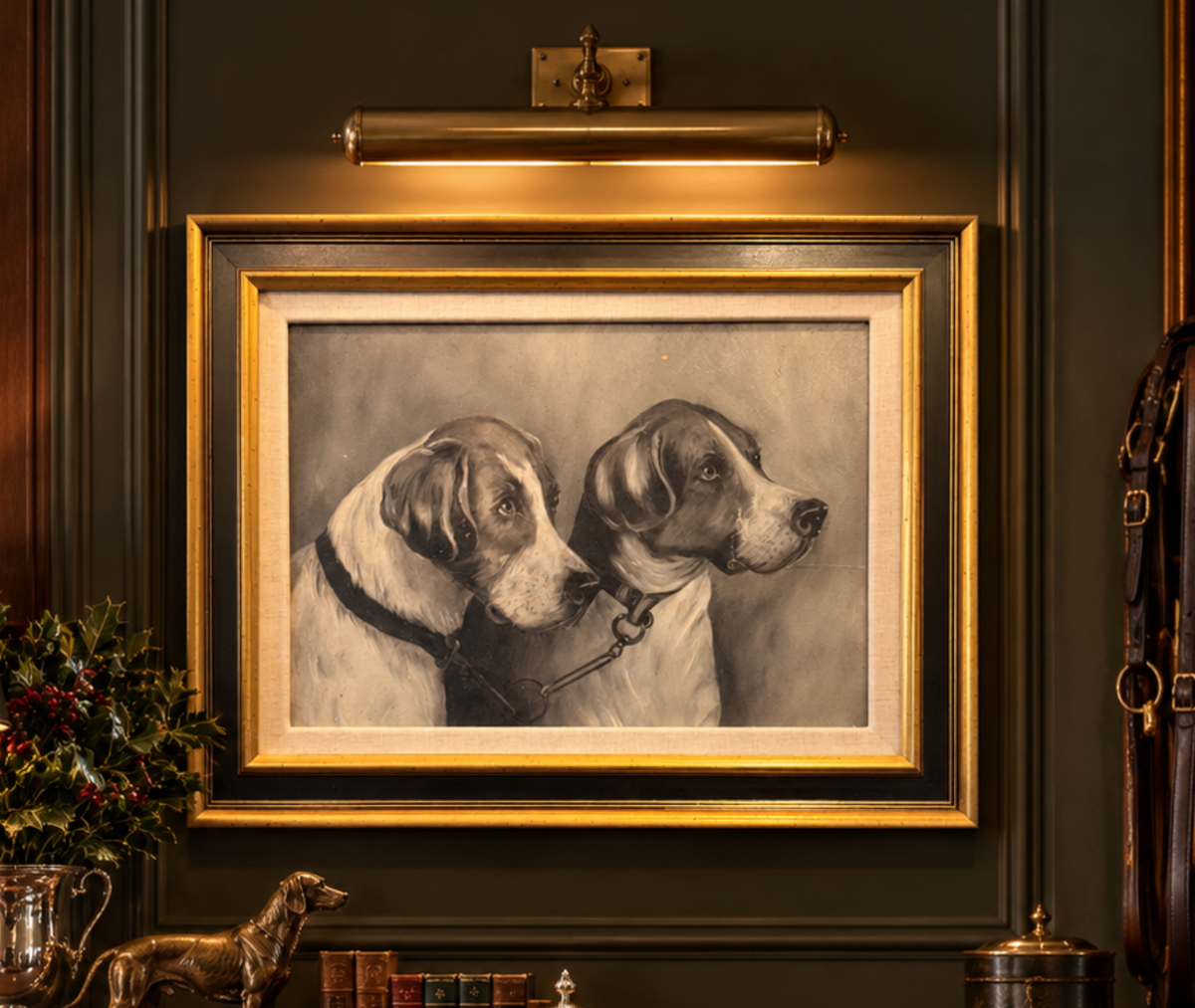 The Pick of the Pack | Original Oil Painting Reproduction After Heywood Hardy
