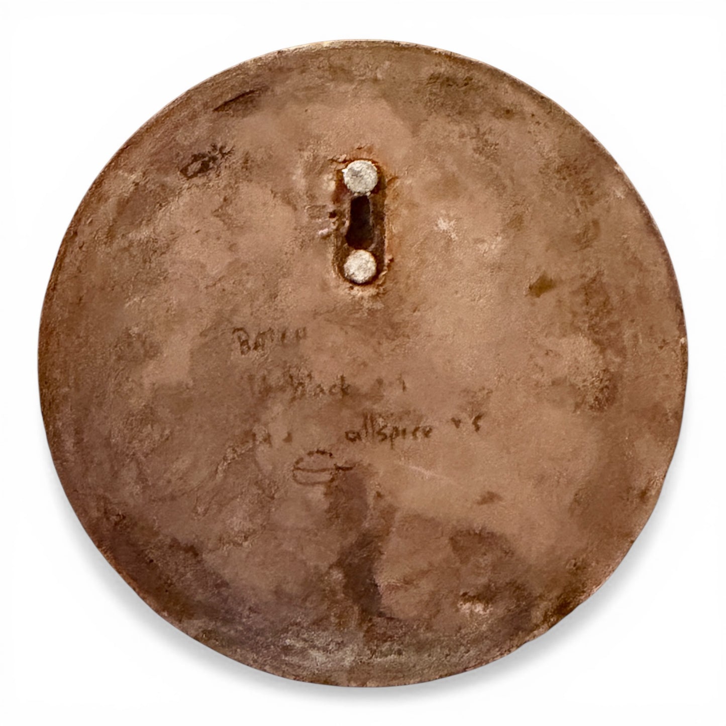 Vintage Stone Hunting Dog Wall Plaque