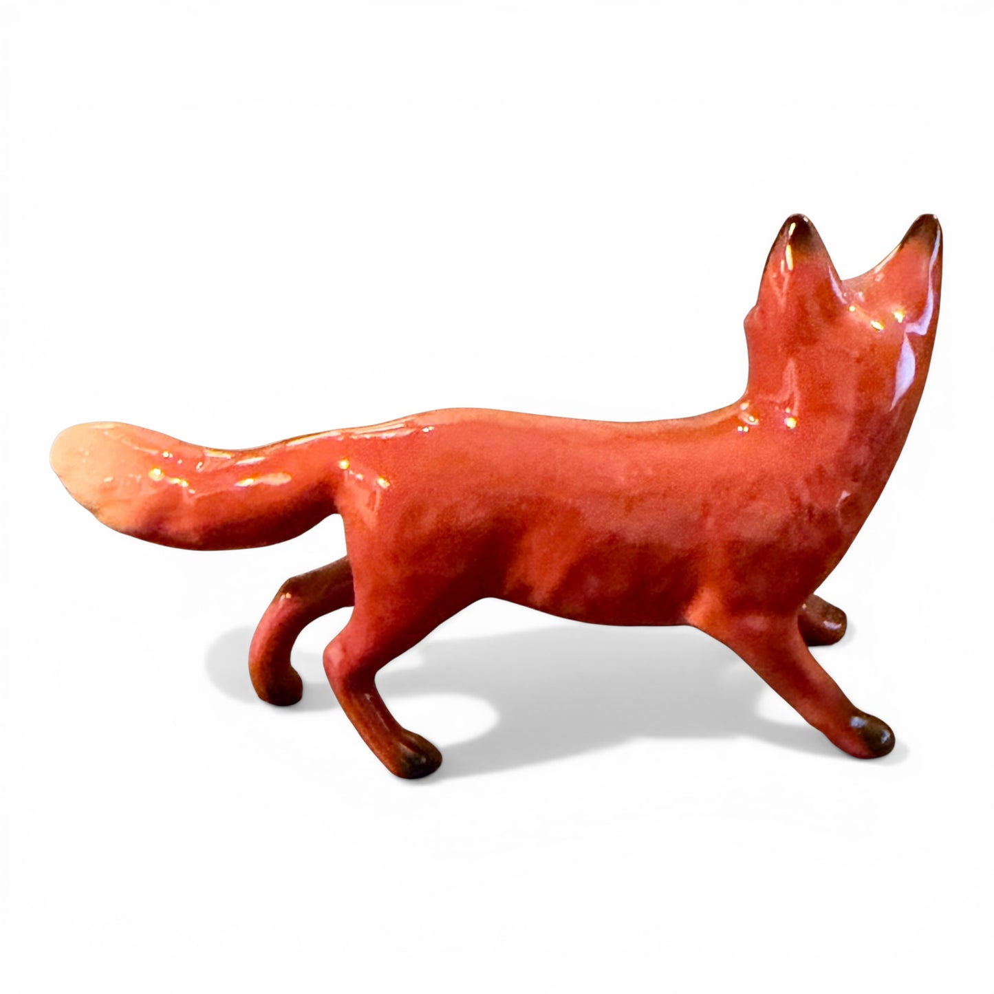 Antique Beswick Porcelain Fox Figurine
