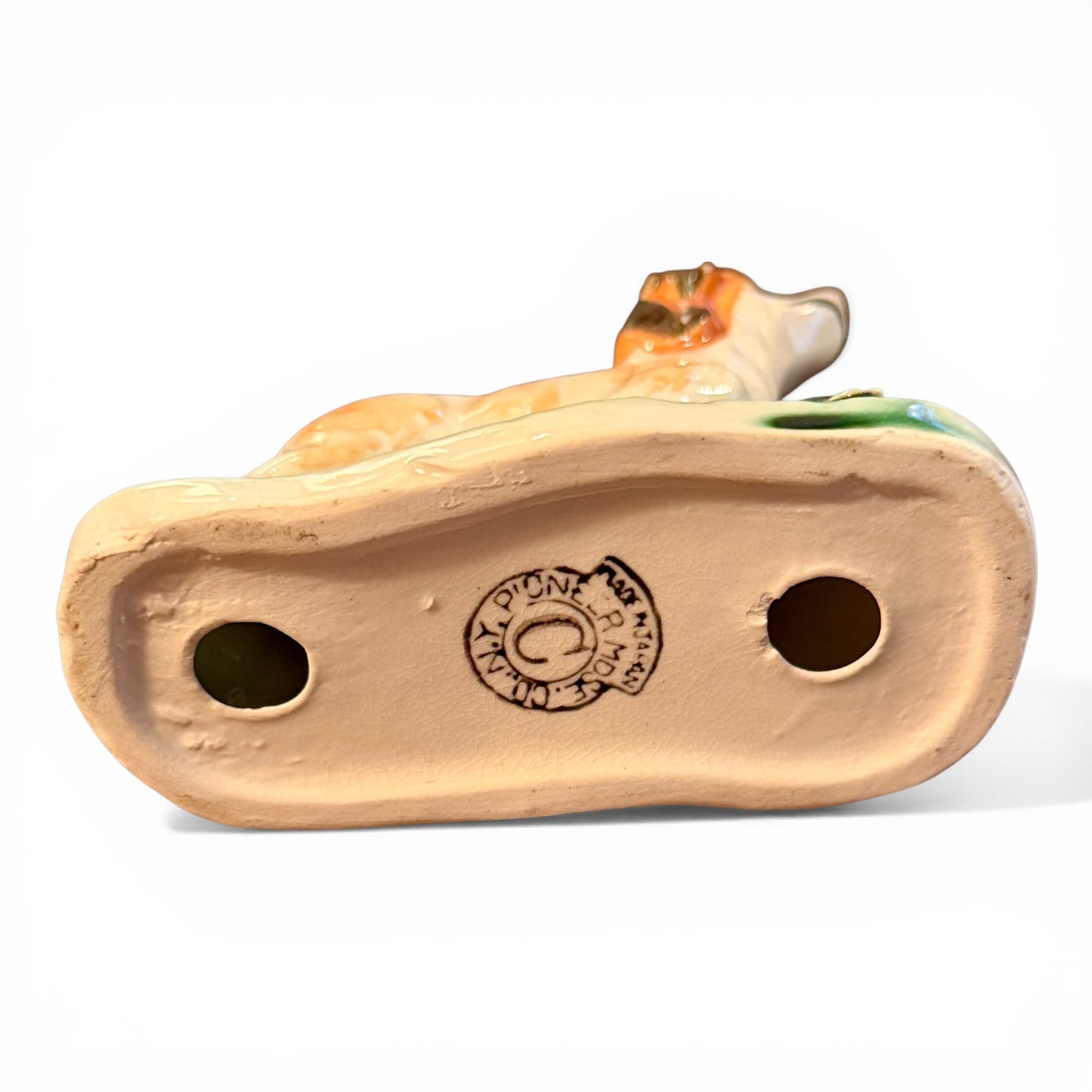 Vintage Porcelain Hunting Dog Figurine