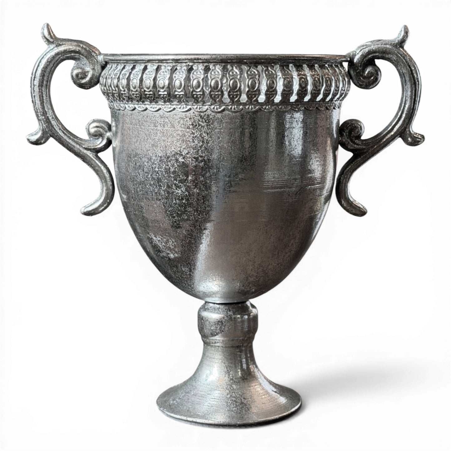 Large Vintage Silver Trophy Cup