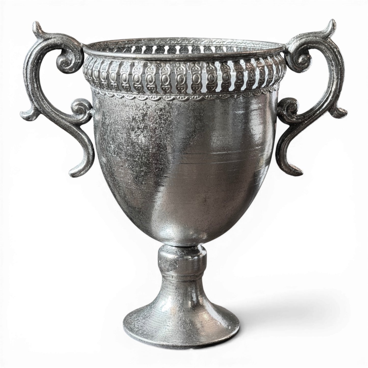 Large Vintage Silver Trophy Cup