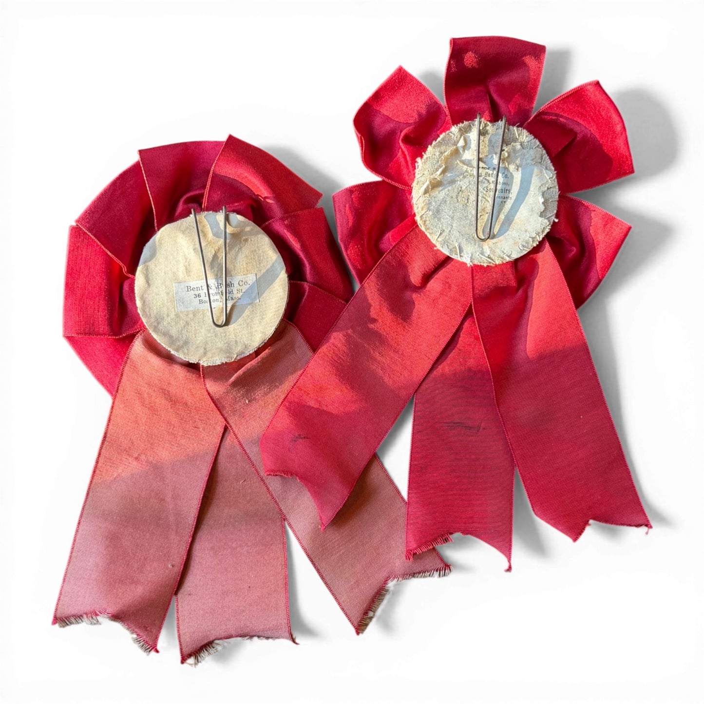 Antique Horse Show Ribbon Pair – Newton 1922 & Metropolitan 1926