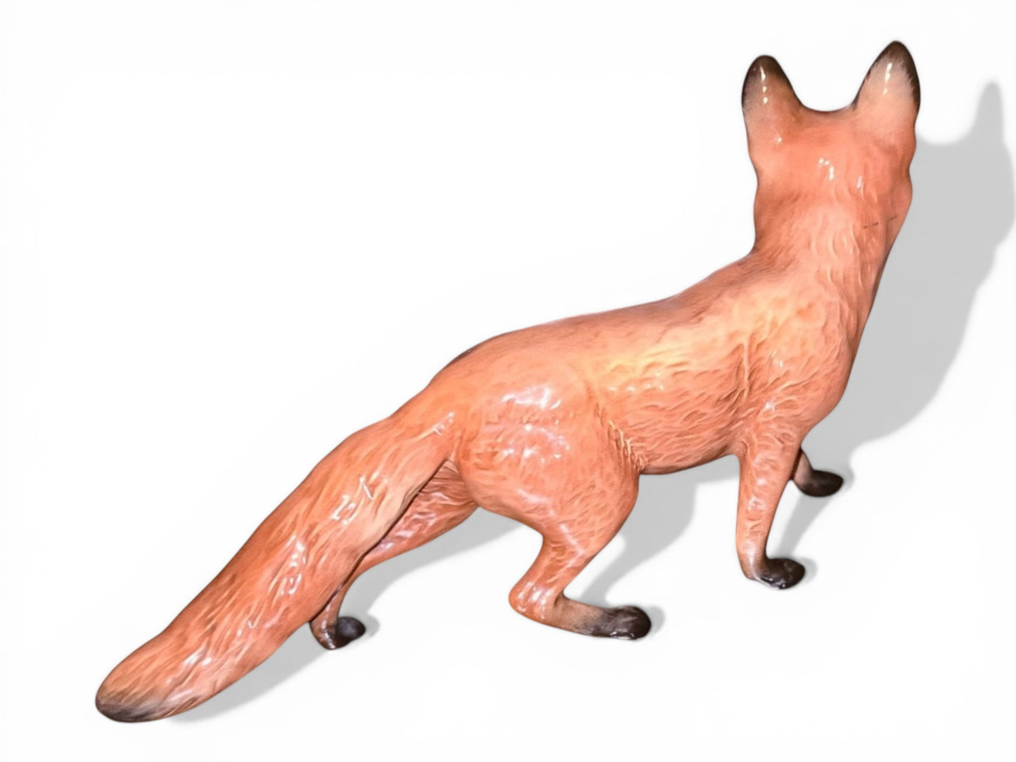 Vintage Beswick Porcelain Fox Figurine