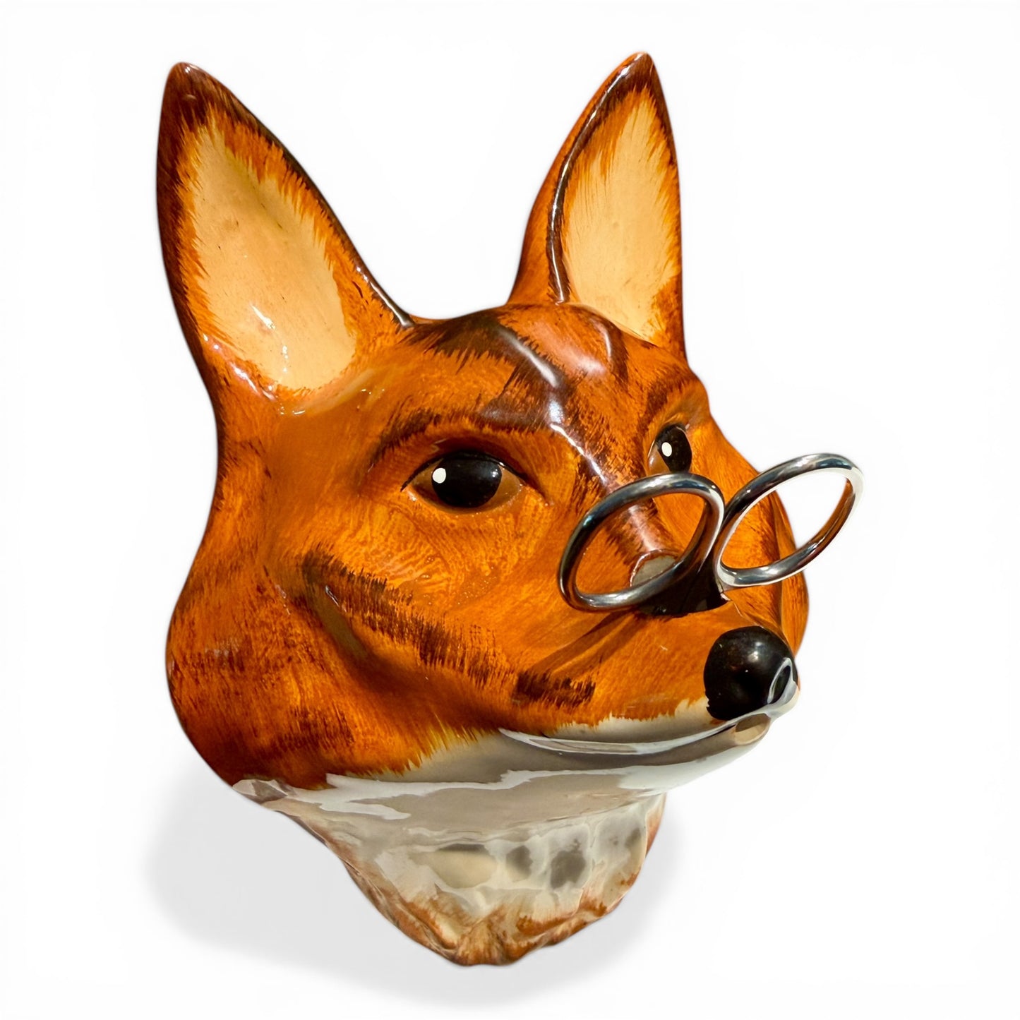 Fox Head String Holder by Philip Laureston for Babbacombe Pottery
