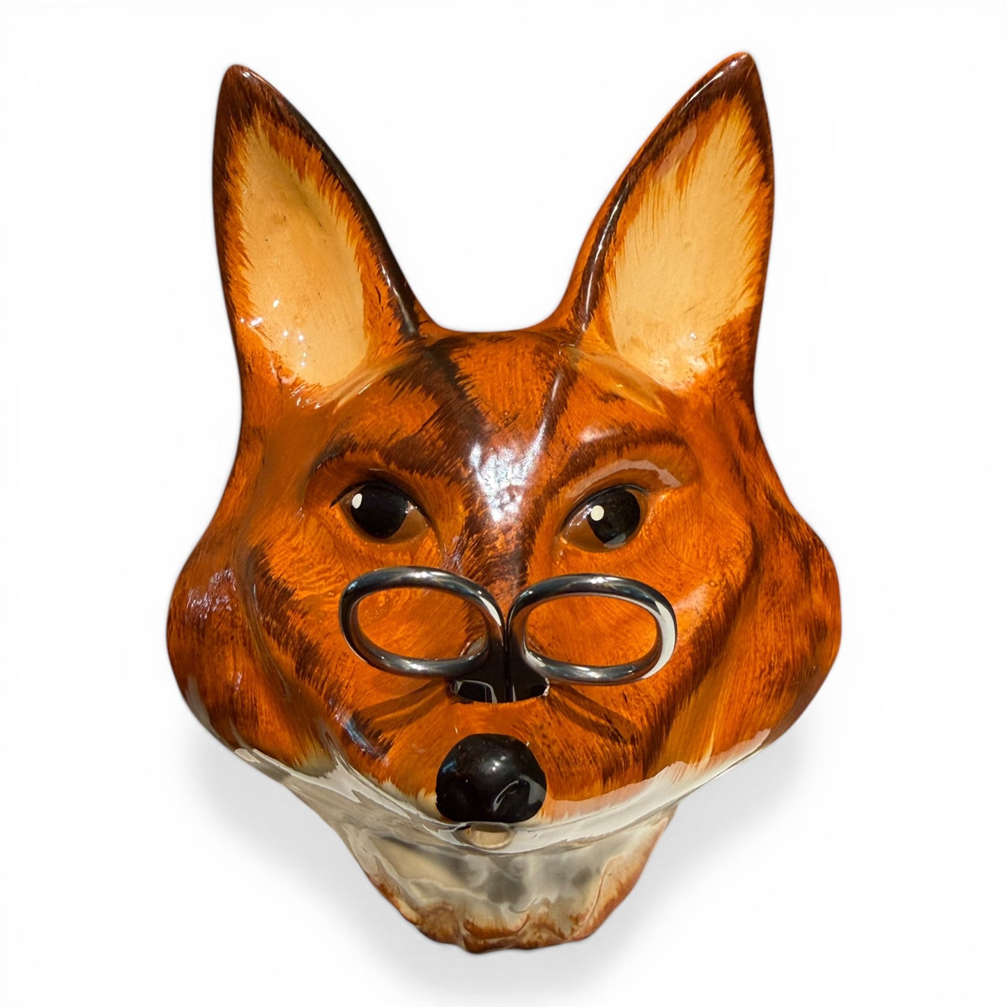 Fox Head String Holder by Philip Laureston for Babbacombe Pottery