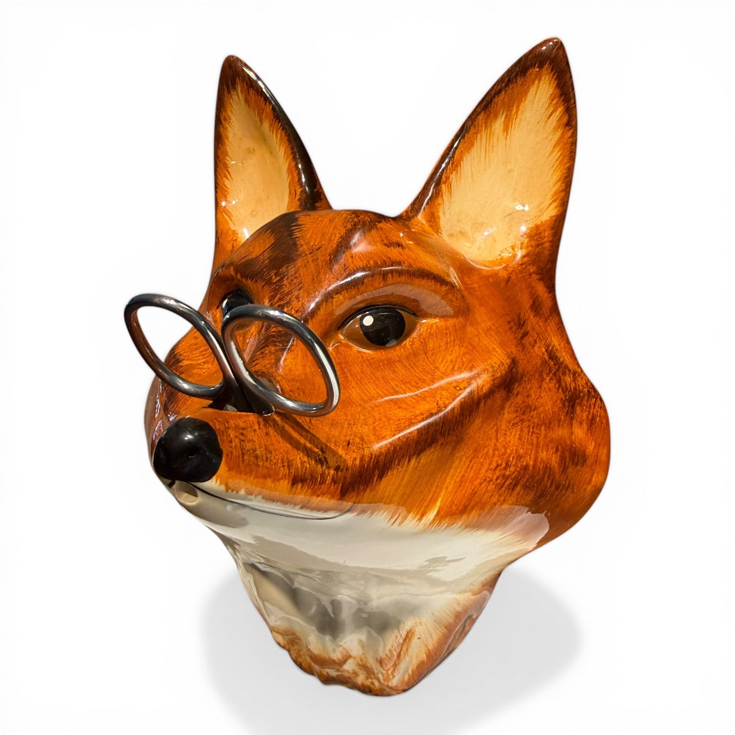 Fox Head String Holder by Philip Laureston for Babbacombe Pottery