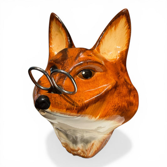 Fox Head String Holder by Philip Laureston for Babbacombe Pottery