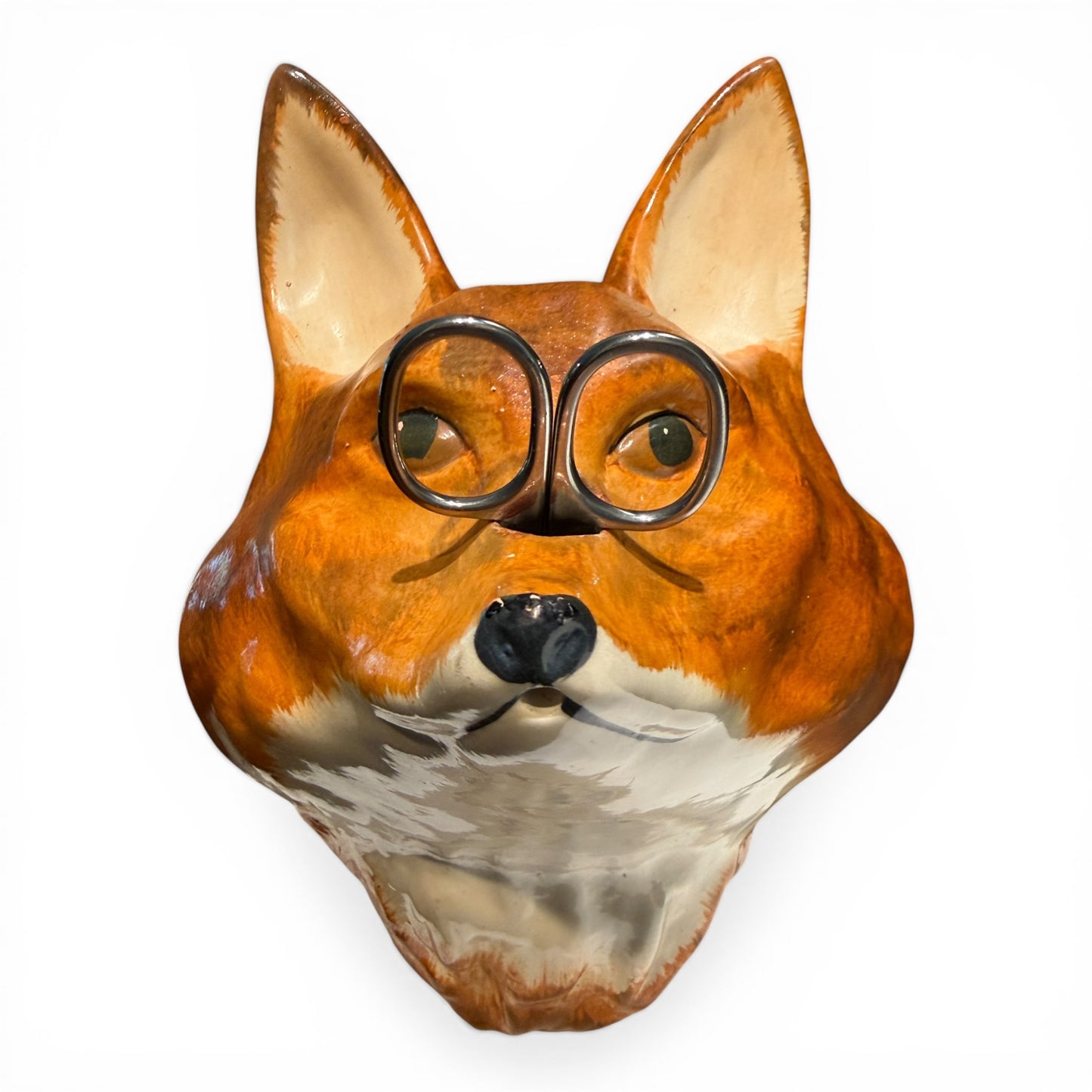 Fox Head String Holder by Philip Laureston for Babbacombe Pottery