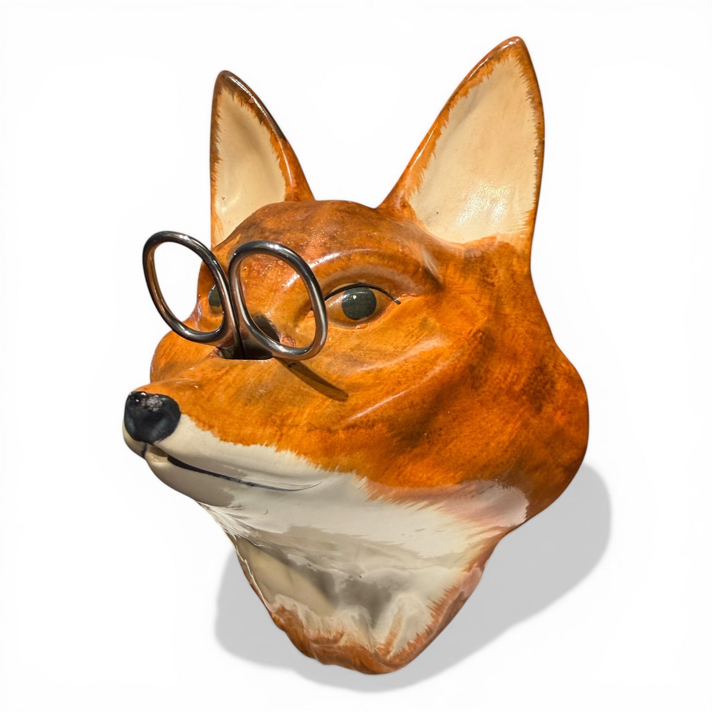 Fox Head String Holder by Philip Laureston for Babbacombe Pottery