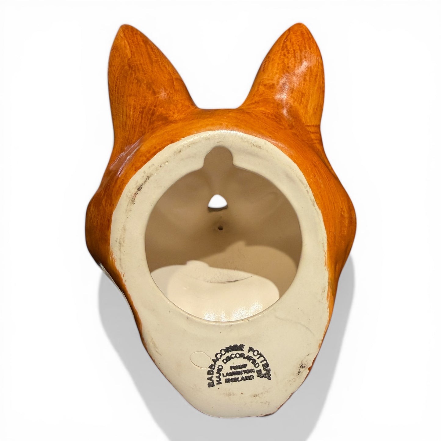Fox Head String Holder by Philip Laureston for Babbacombe Pottery