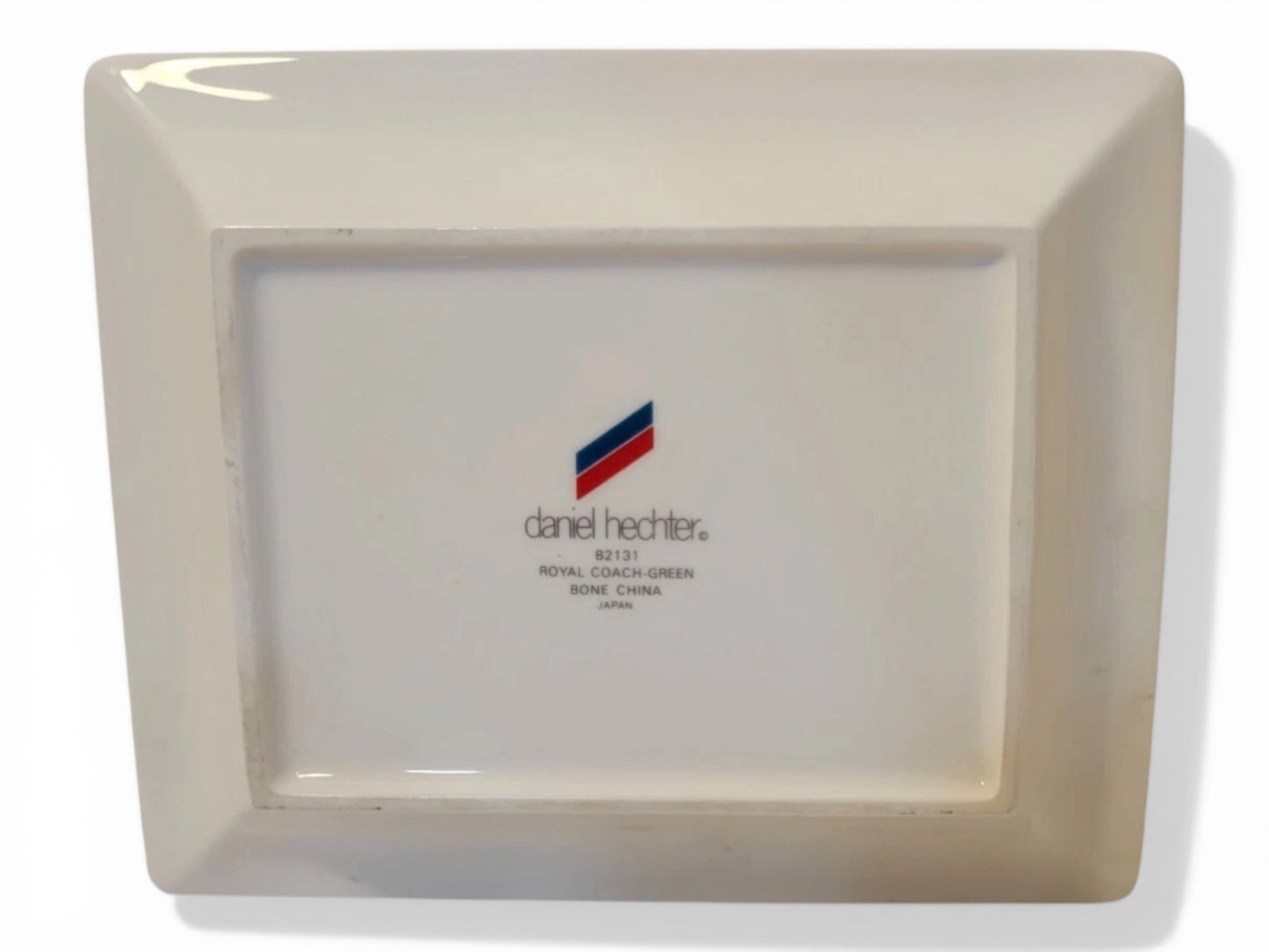 Vintage Equestrian Bone China Trinket Dish