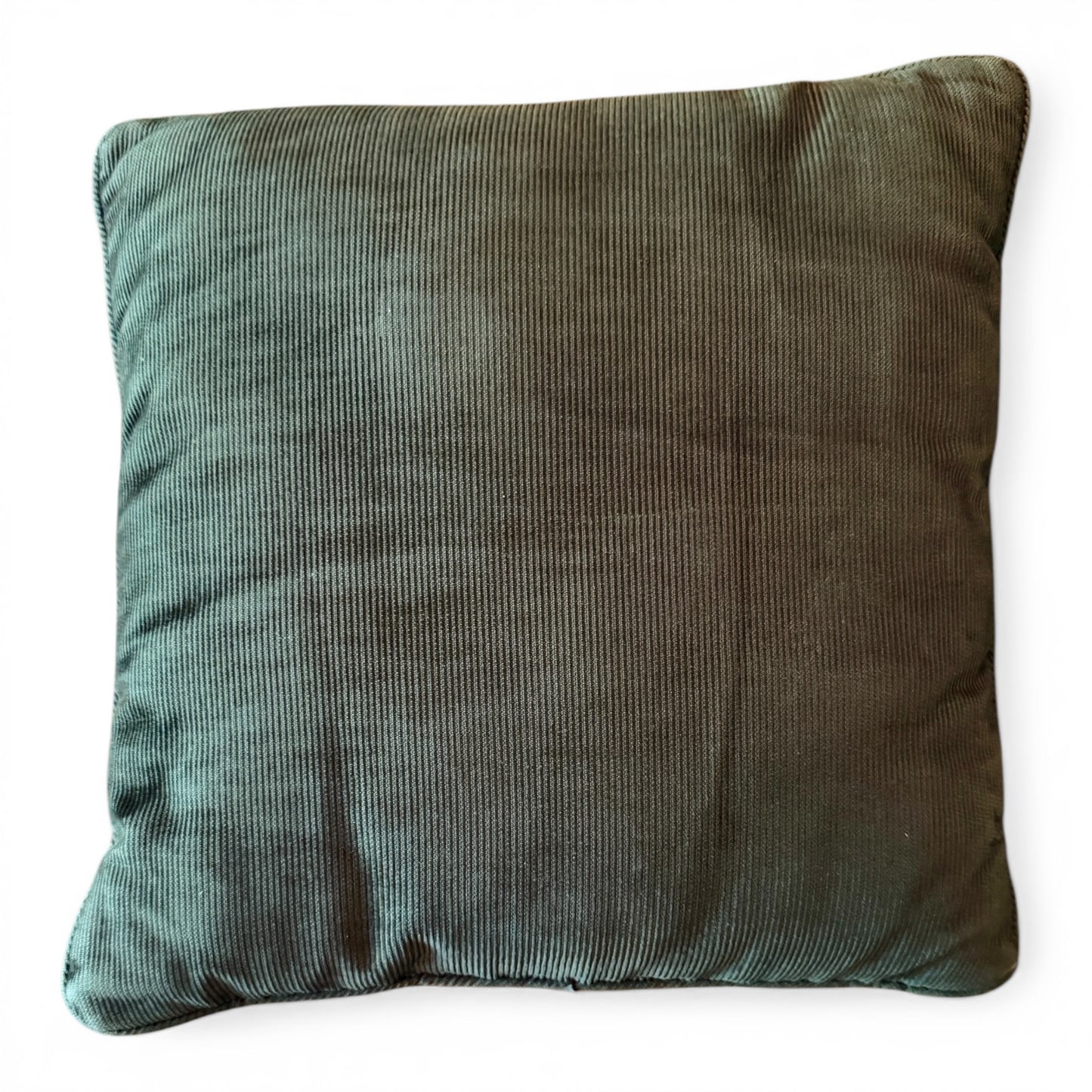 Vintage Equestrian Needlepoint Pillow