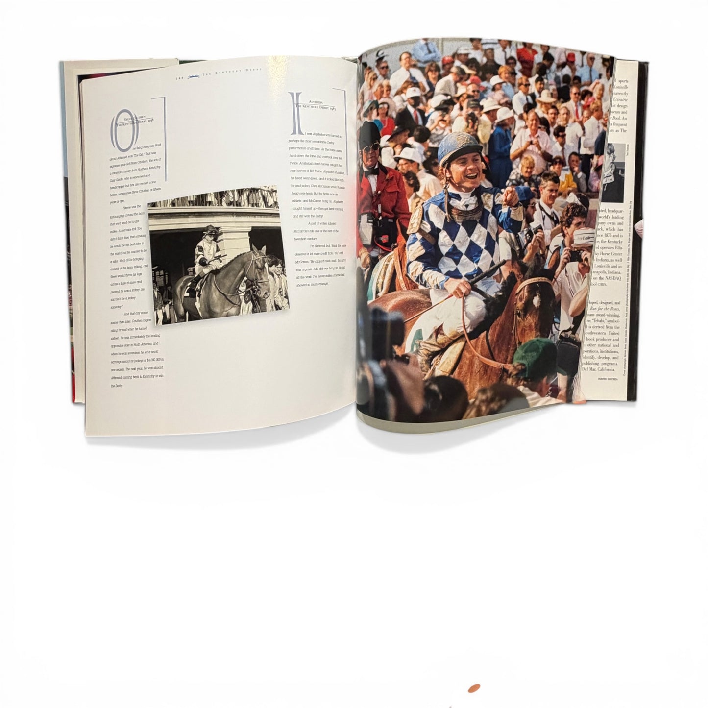 The Kentucky Derby: Run for the Roses | Vintage Illustrated Coffee Table Book