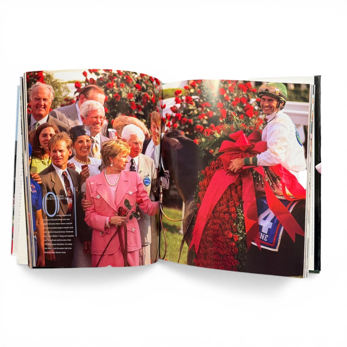 The Kentucky Derby: Run for the Roses | Vintage Illustrated Coffee Table Book