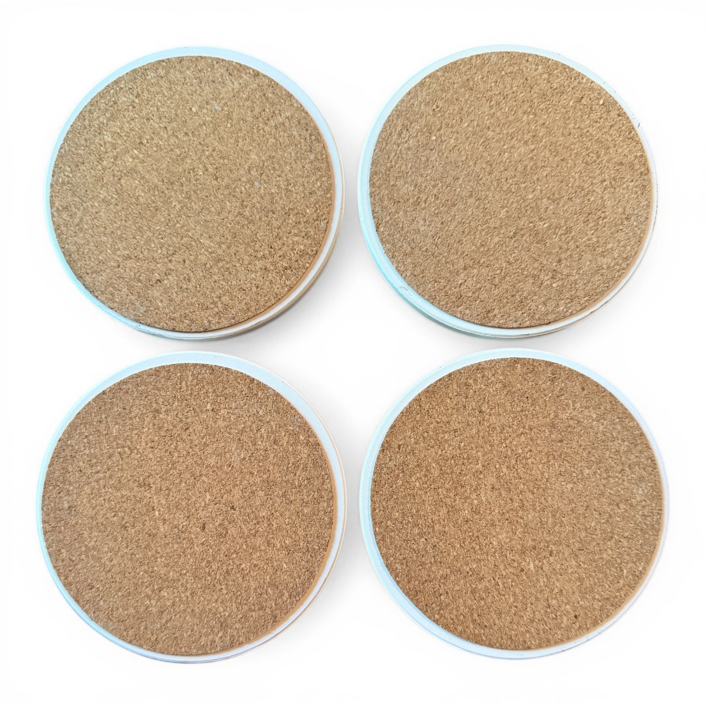 Vintage Racehorse Stoneware Coasters - Set of 4