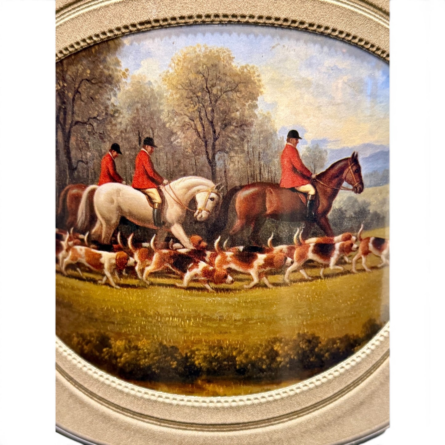Vintage Fox Hunt Ice Bucket
