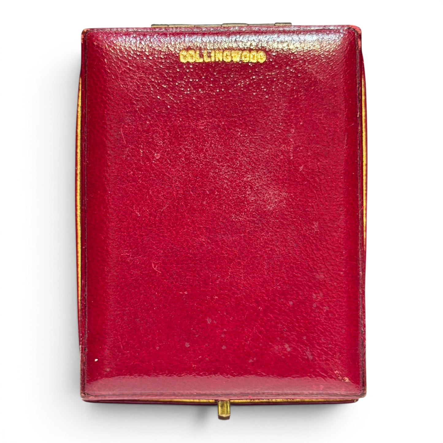 Vintage British Royal Cipher Cigarette Case in Original Collingwood Presentation Box