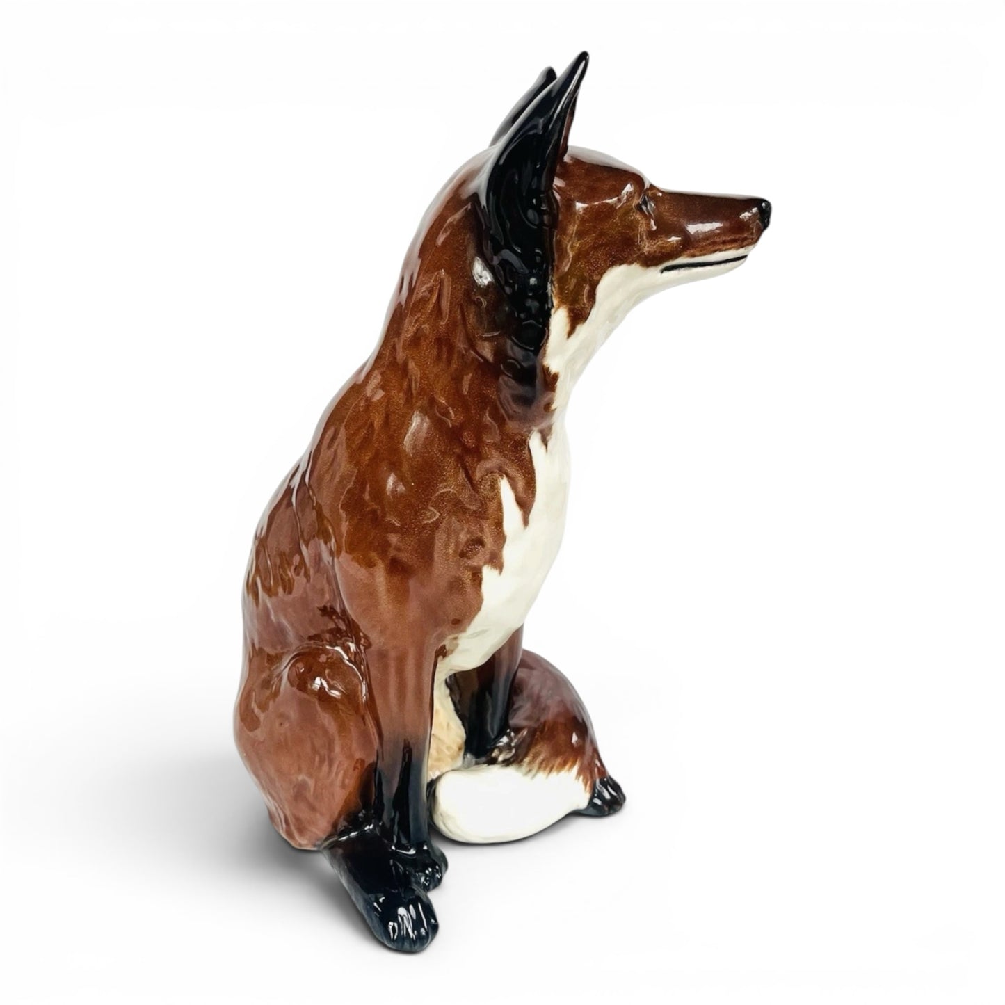 Large Vintage Beswick England Fireside Fox Figurine No. 2348