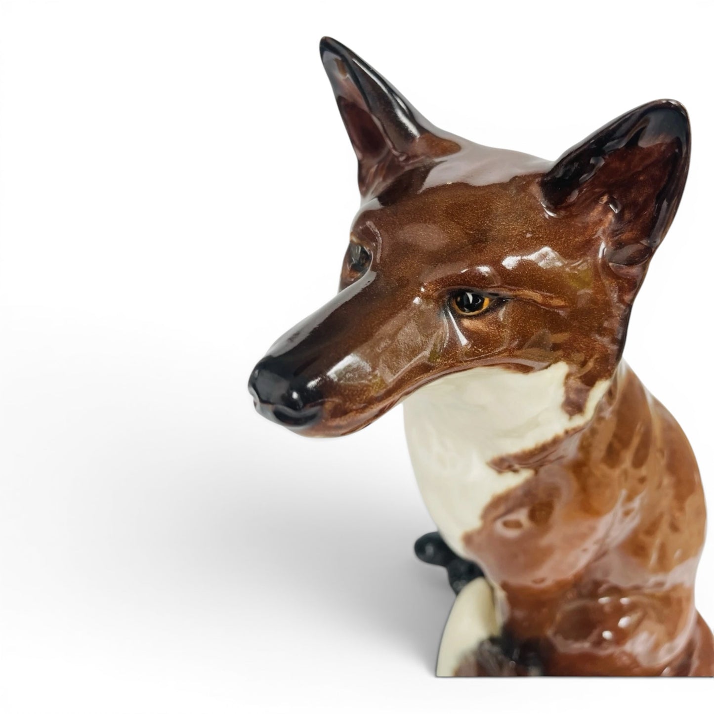 Large Vintage Beswick England Fireside Fox Figurine No. 2348