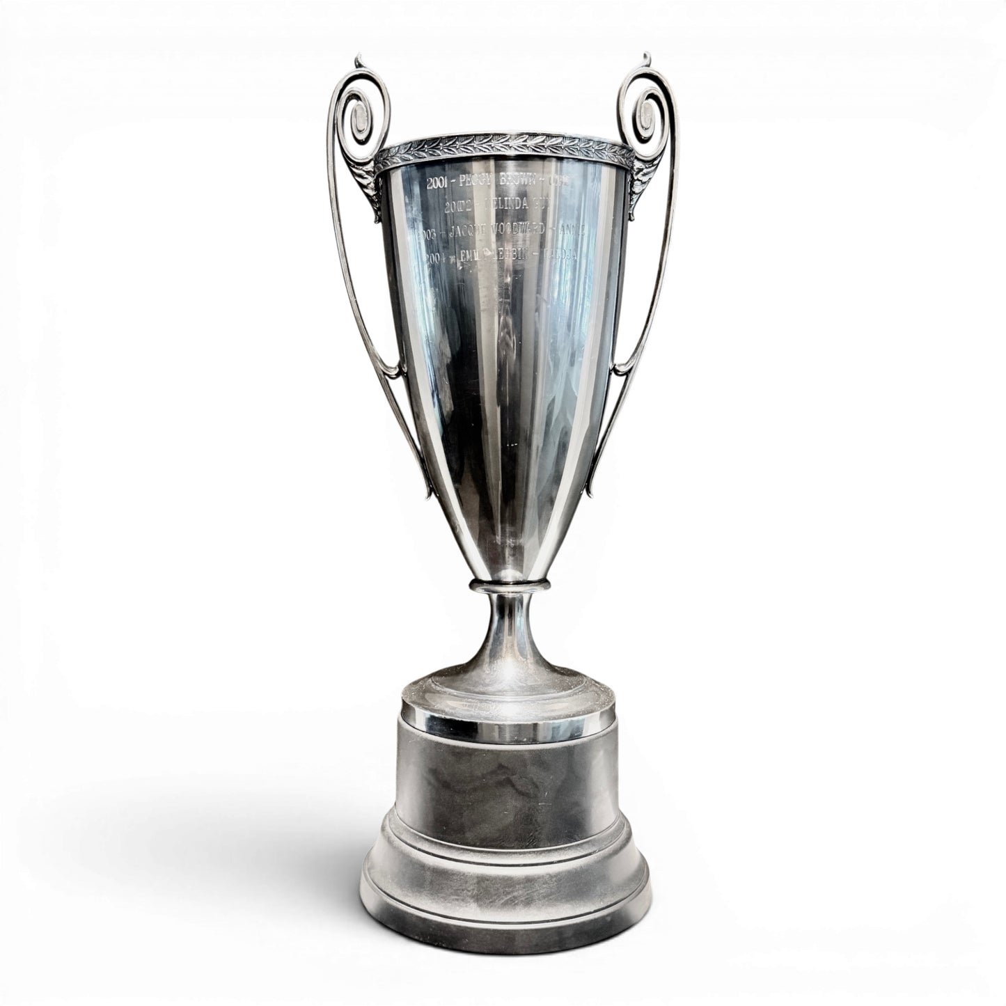 Impressive Antique Milton Horse Show Silver Trophy Loving Cup c. 1935